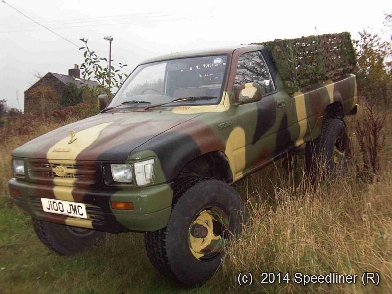  Toyota  Truck 1 Land 'Camo'